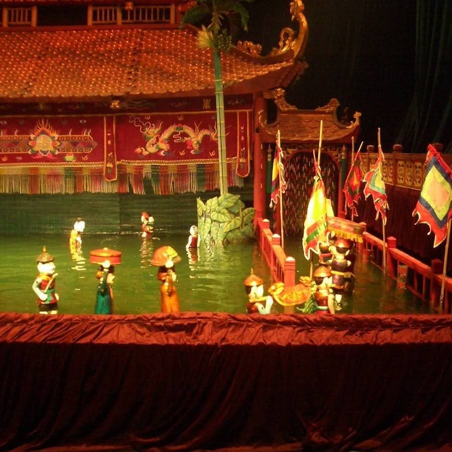 ベトナムの人気おすすめスポット「水上人形劇」
